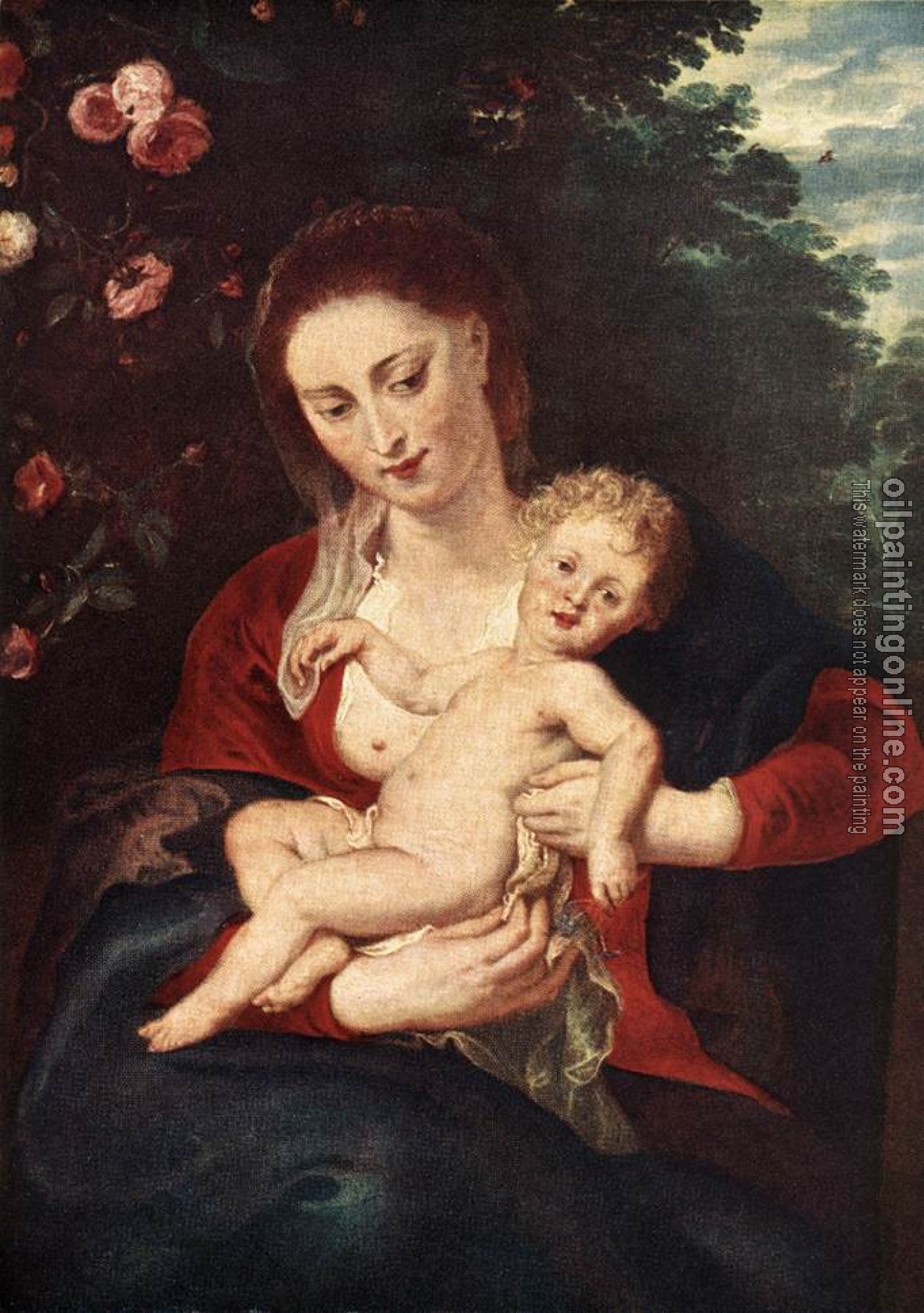 Rubens, Peter Paul - Virgin and Child